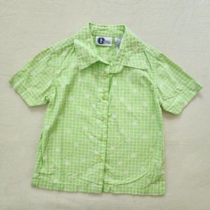 Vintage Daisy Grid Shirt 5t